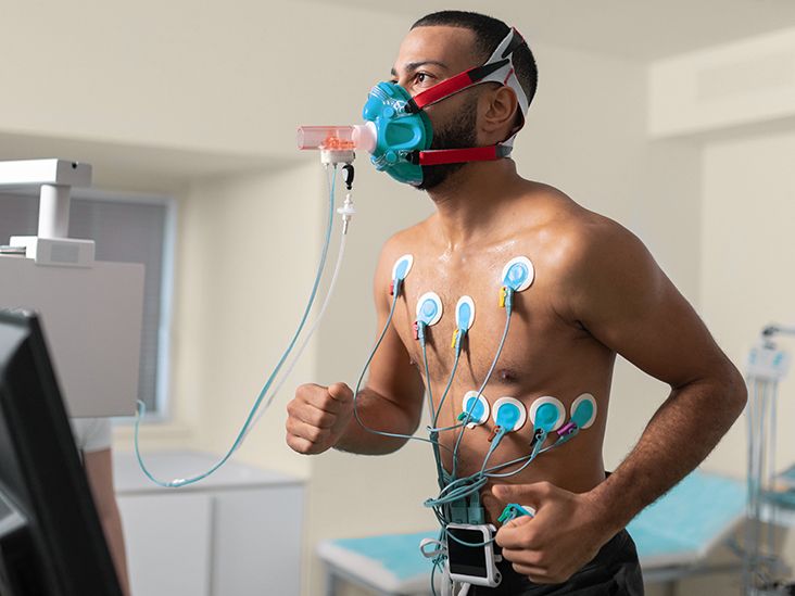 VO2 max cardiorespiratory fitness testing with metabolic mask at Pravida Health